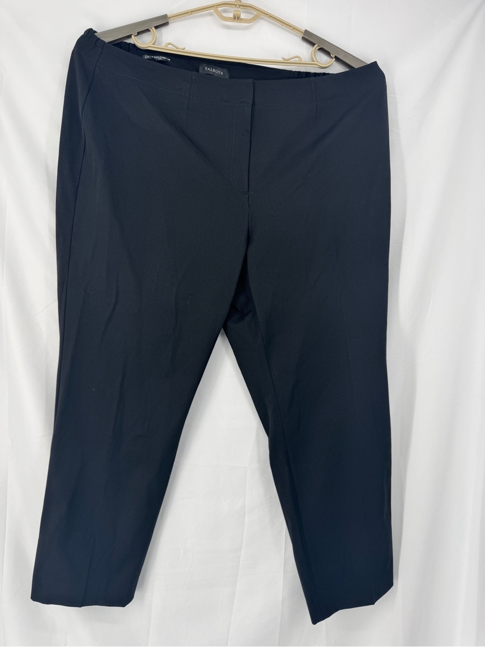 Talbots Black Stretch Dress Pants for Women 0247